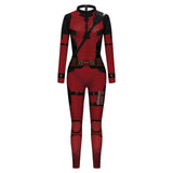 Deadpool Bodysuit Costume for Adults