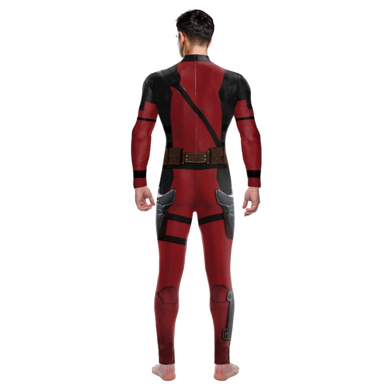 Deadpool Bodysuit Costume for Adults