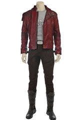 Adult Star Lord Costume Red Jacket. Guardians of the Galaxy