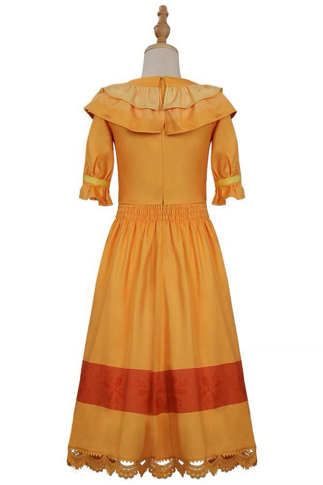 Adults' Pepa Madrigal Dress Encanto Costume.