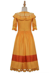 Adults' Pepa Madrigal Dress Encanto Costume.