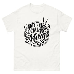 Anti Social Mom's Club. Halloween T Shirt for Moms.