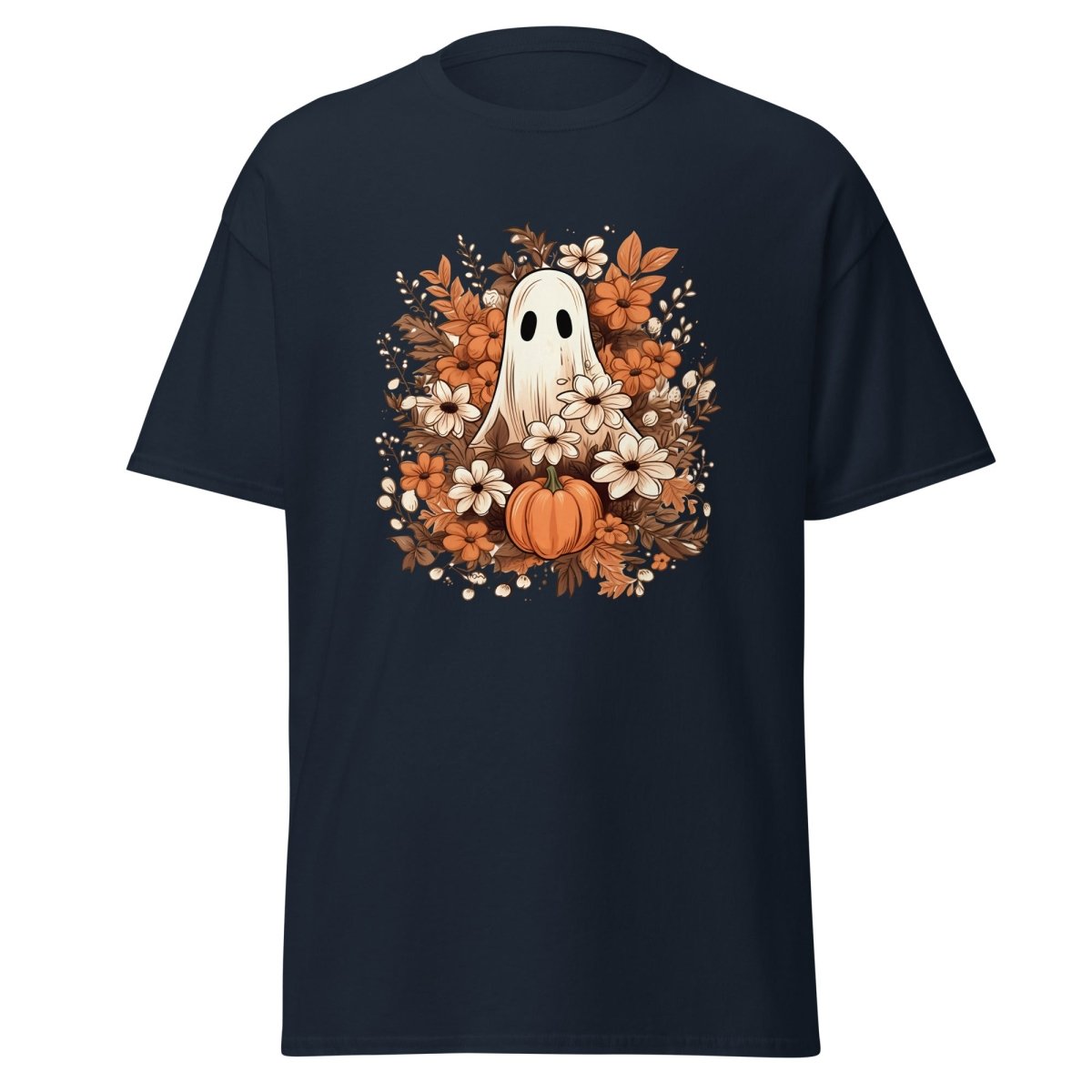 Autumn Ghost Halloween T Shirt for Women