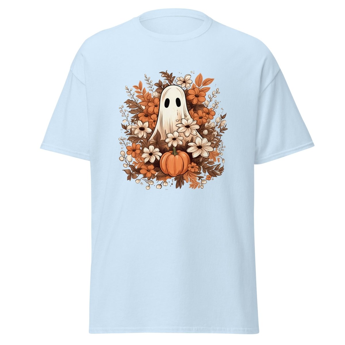 Autumn Ghost Halloween T Shirt for Women