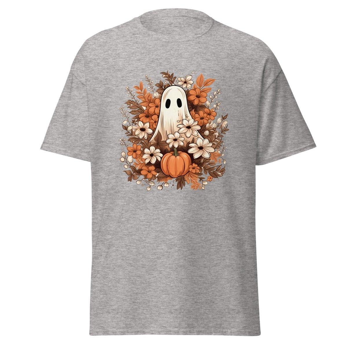 Autumn Ghost Halloween T Shirt for Women