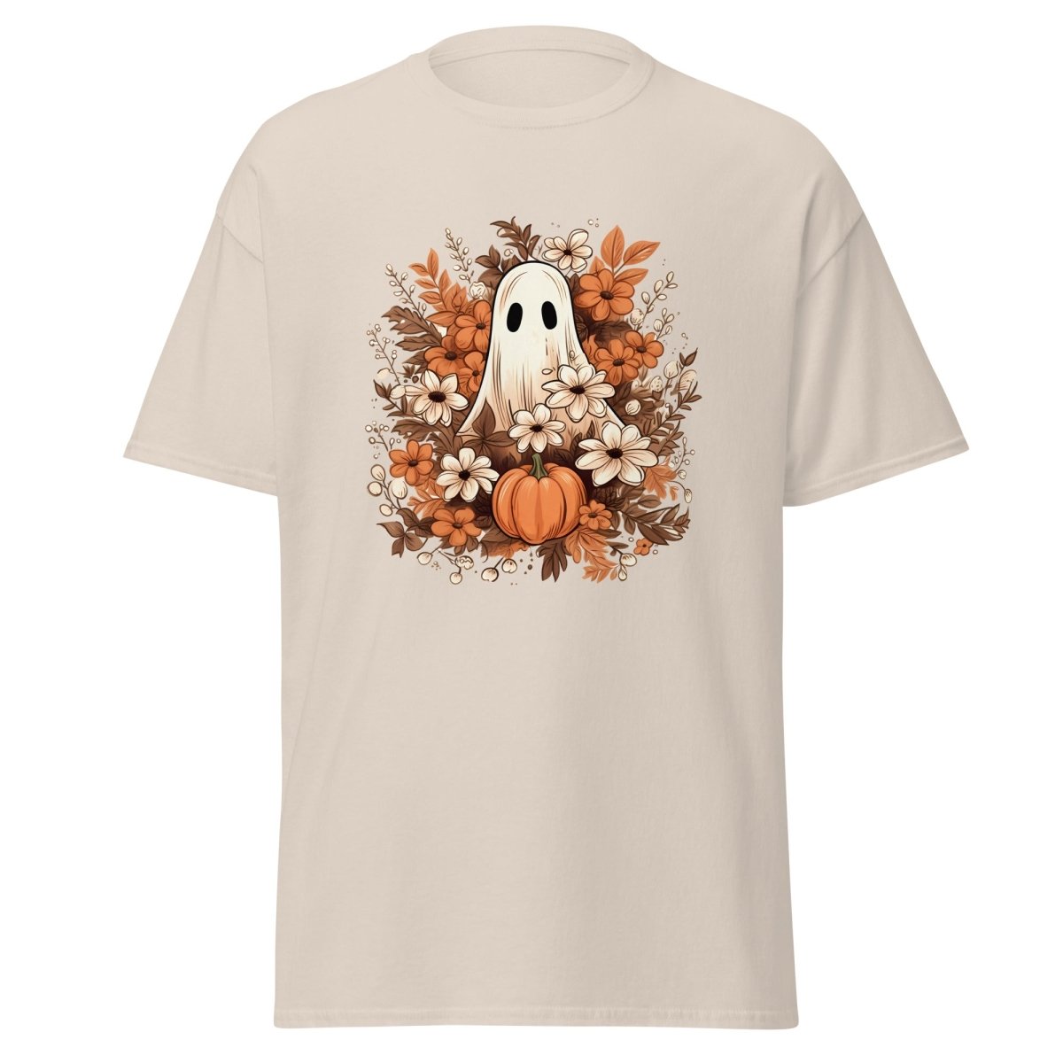 Autumn Ghost Halloween T Shirt for Women