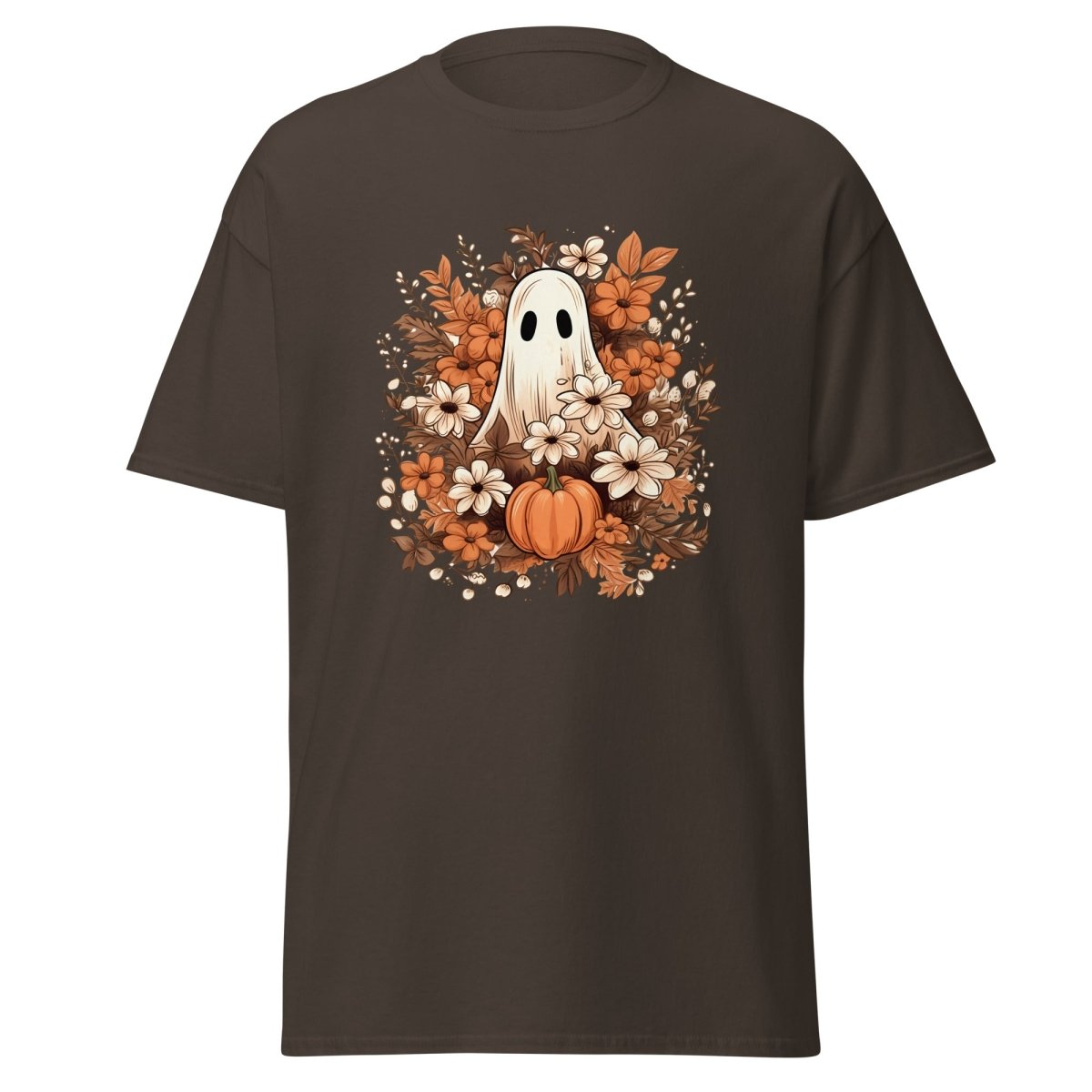 Autumn Ghost Halloween T Shirt for Women