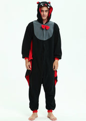 Bat Onesie Kigurumi Costume For Adults Men Women and Teenagers