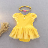 Beauty and Beast Belle Costume Dress For Babies 3 - 24 Months