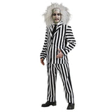 Beetlejuice Halloween Costume for Adults, Suit and Necktie