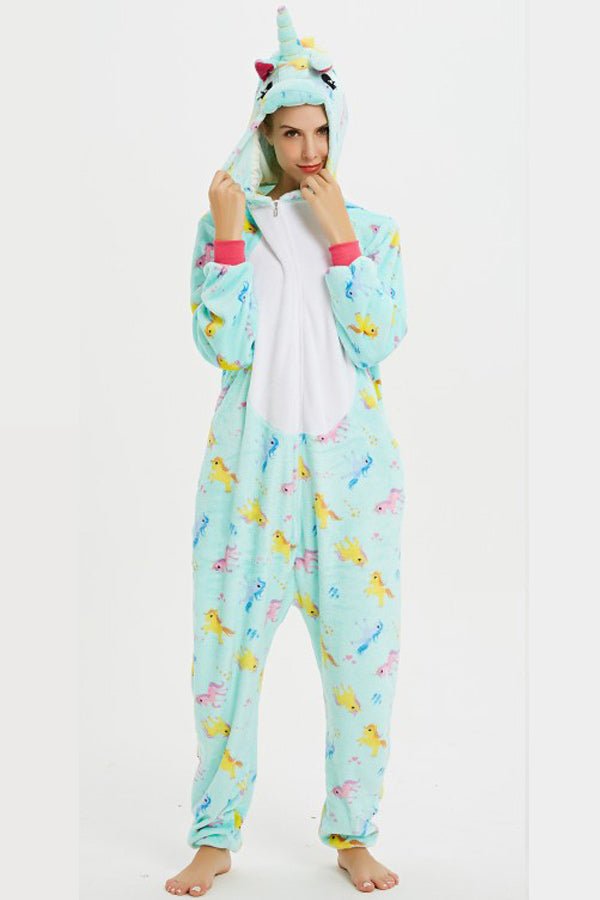 Blue Unicorn Onesie Kigu Women Kid