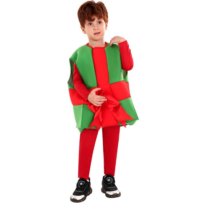 Christmas Gift Box Costume for Kids