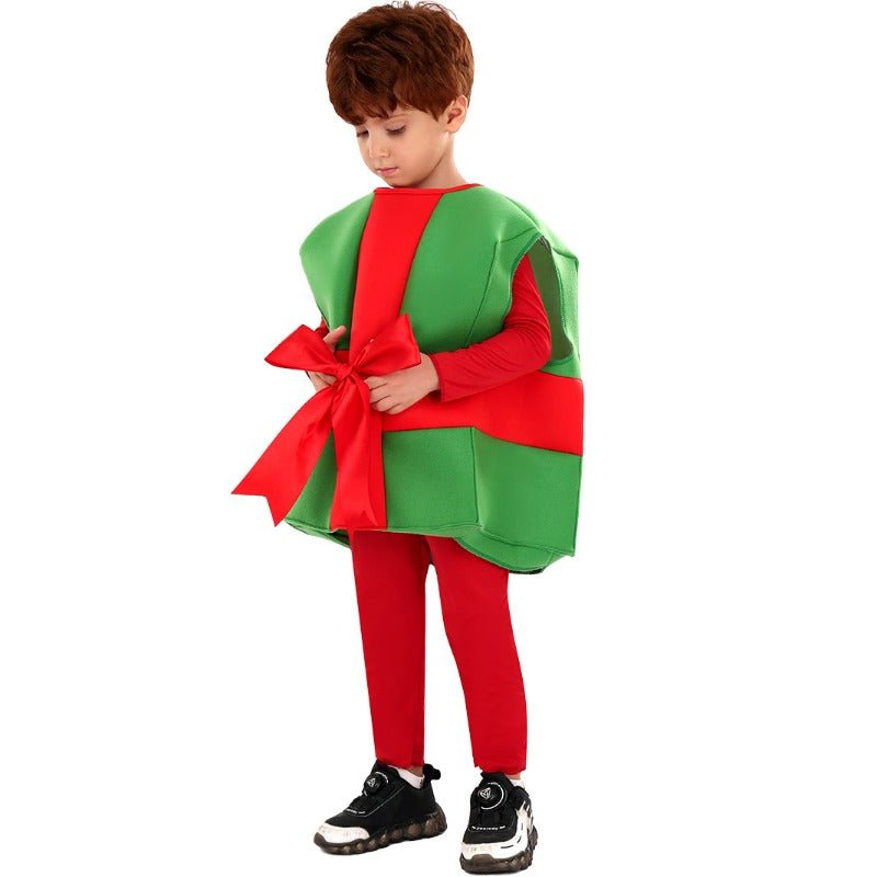 Christmas Gift Box Costume for Kids