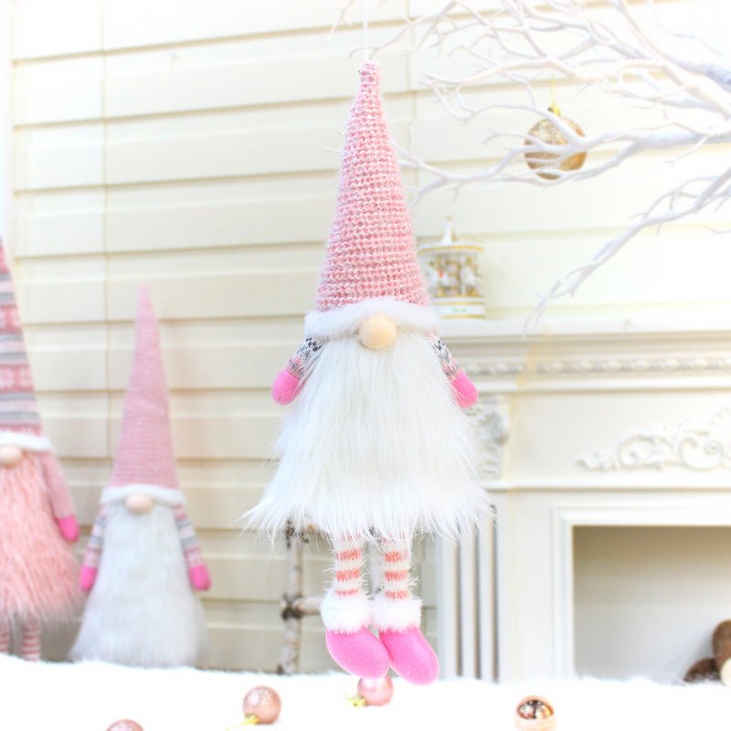 Christmas Gnome Plush Dolls Family Decoration
