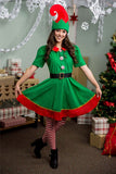 Christmas Holiday Elf Costume For Women and Girls