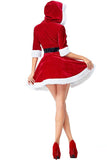 Christmas Mrs Santa Dress Costume For Women