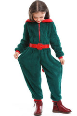 Christmas Onesie Costume For Adults - Green