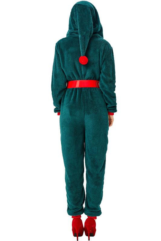 Christmas Onesie Costume For Kids - Green