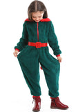 Christmas Onesie Costume For Kids - Green