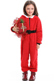 Christmas Onesie Costume For Kids - Red