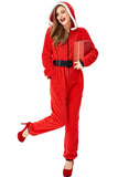 Christmas Onesie Costume For Kids - Red