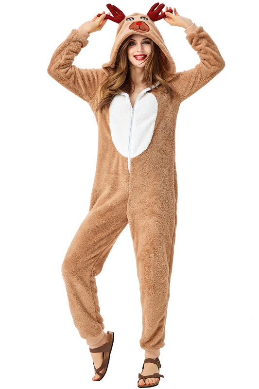 Christmas Reindeer Onesie Costume For Kids