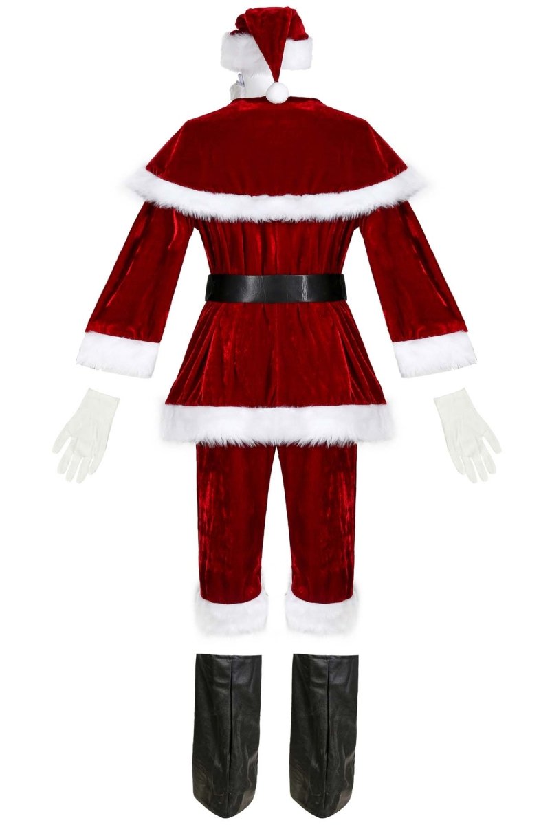 Christmas Santa Claus Costume for Adults