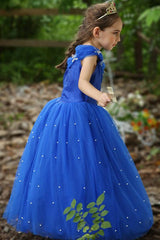 Cinderella Inspired Princess Dress For Kids Girls