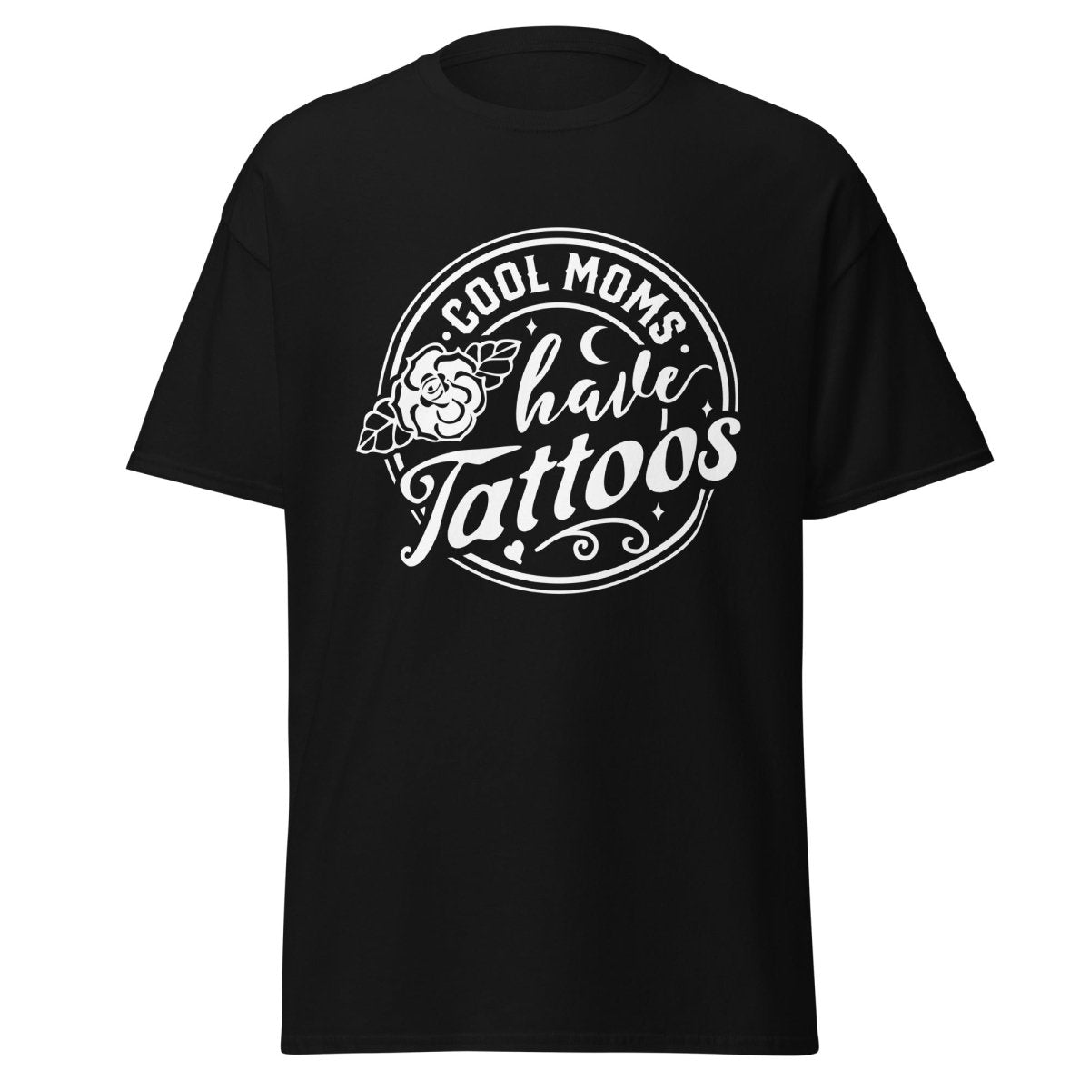 Cool Moms Have Tattoos, Halloween T Shirt for Moms