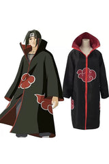 Cosplay Naruto Akatsuki Group Robe Cloak Costume For Kids And Adult