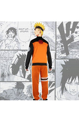 Cosplay Naruto Uzumaki Costume Set For Adult