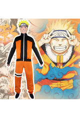 Cosplay Naruto Uzumaki Costume Set For Adult