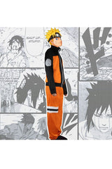 Cosplay Naruto Uzumaki Costume Set For Adult