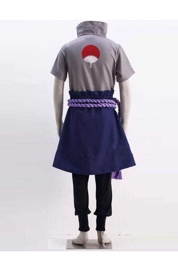 Cosplay Sasuke Uchiha Costume Set For Adult