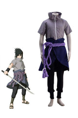 Cosplay Sasuke Uchiha Costume Set For Adult