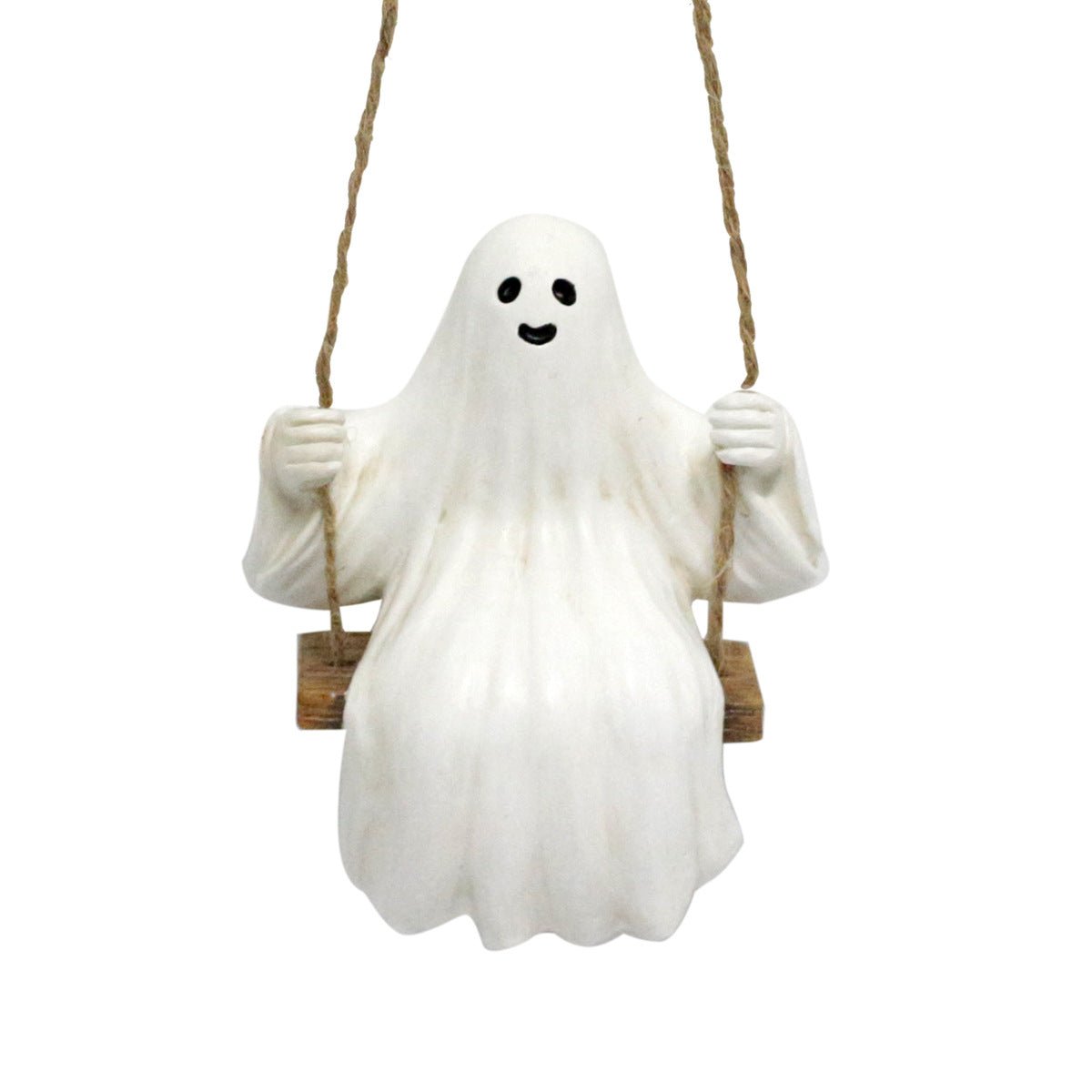 Cute Ghost on Swing Halloween Decoration