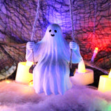 Cute Ghost on Swing Halloween Decoration