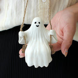 Cute Ghost on Swing Halloween Decoration