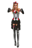 Day of the Dead Skeleton Dress Costume For Women