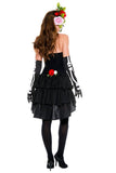 Day of the Dead Skeleton Dress Costume For Women