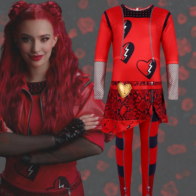 Descendants 4 Red Costume for Girls