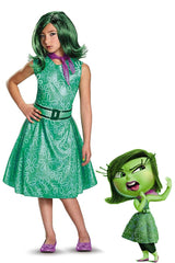 Disgust Inside Out Costume for Kids and Adults