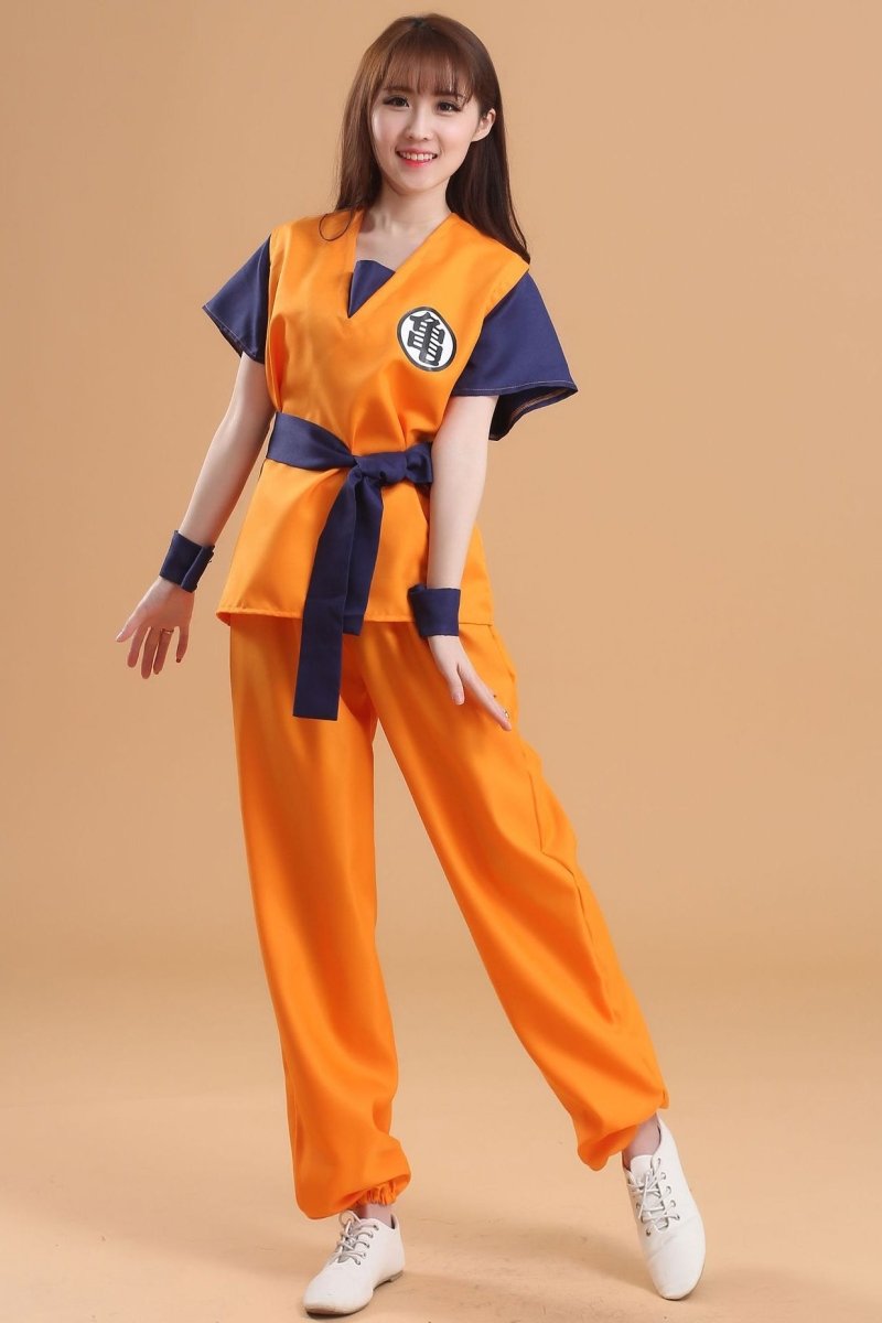 Dragon Ball Son Goku Costume For Adults and Kids