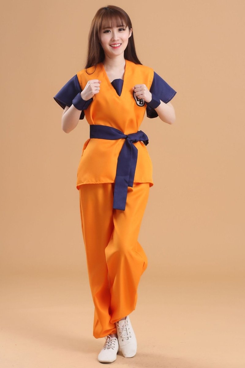 Dragon Ball Son Goku Costume For Adults and Kids