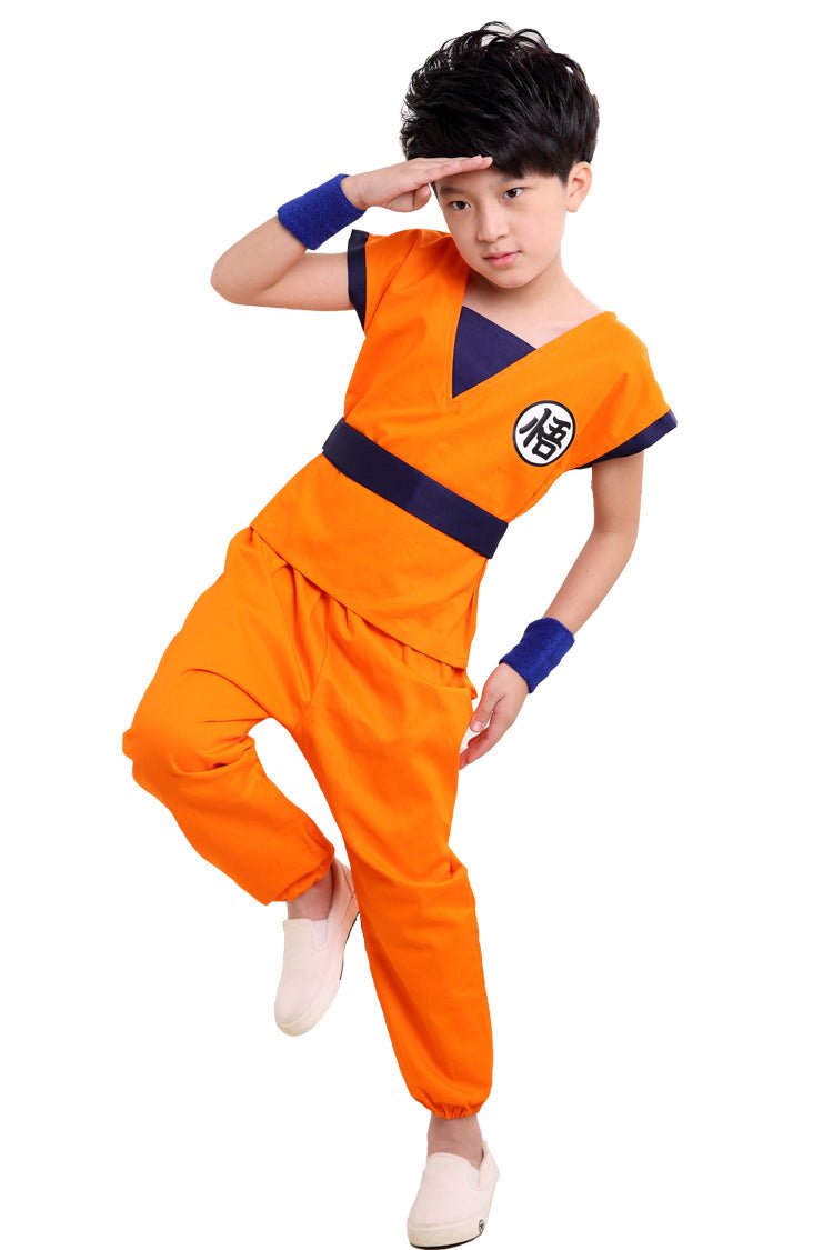 Dragon Ball Son Goku Costume For Adults and Kids