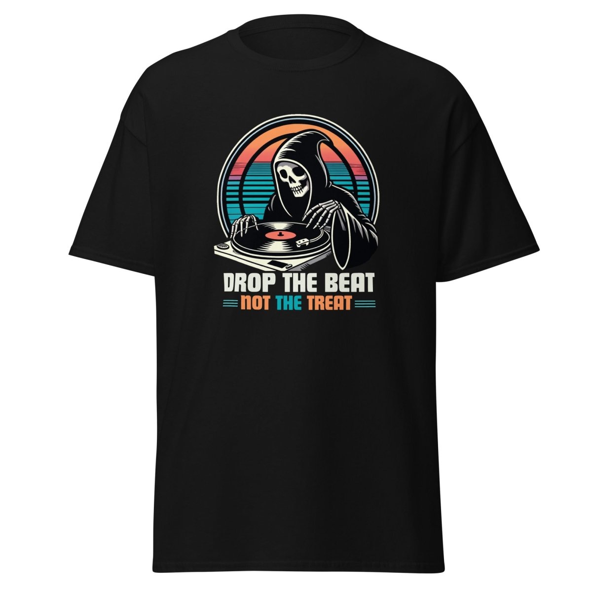 Drop the Beat, Not the Treats Halloween Tshirt, Unisex