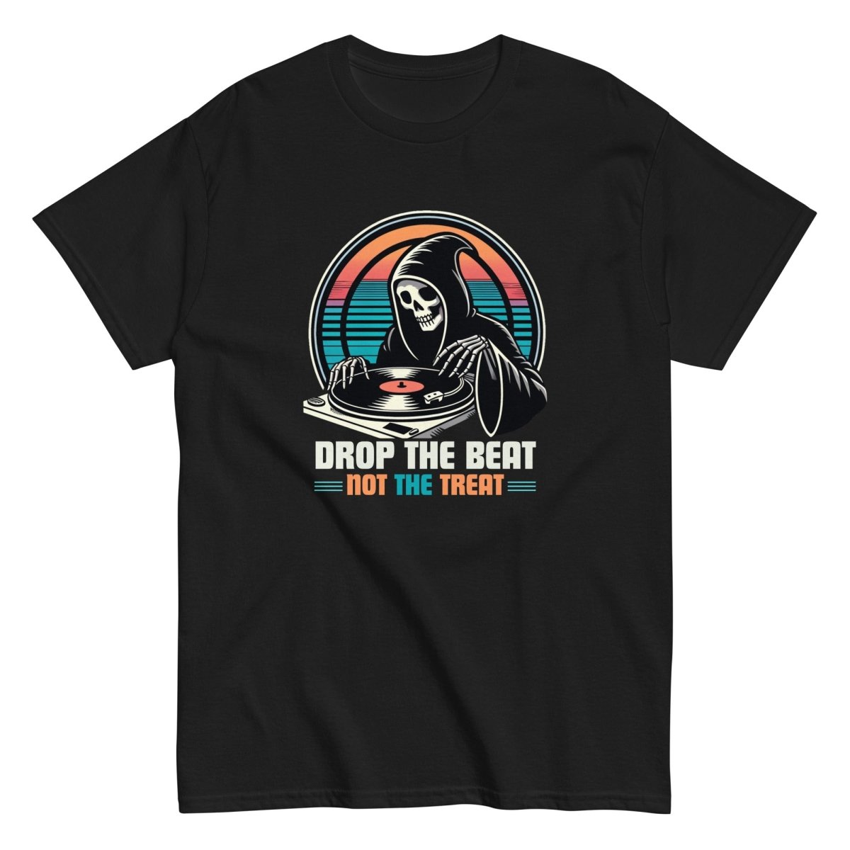 Drop the Beat, Not the Treats Halloween Tshirt, Unisex