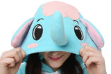 Elephant Onesie Kigurumi Costume For Adults And Teenagers