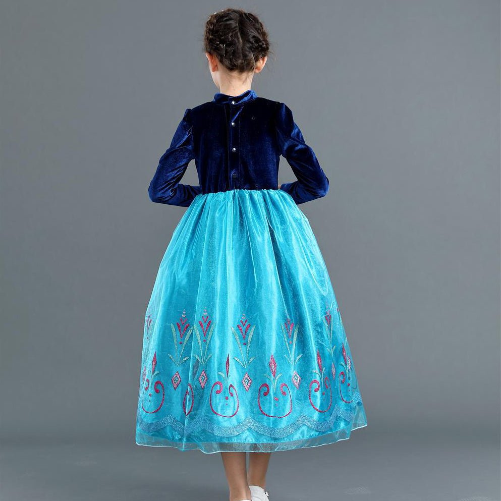 Elsa Coronation Dress For Girls