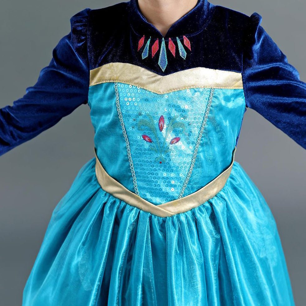 Elsa Coronation Dress For Girls